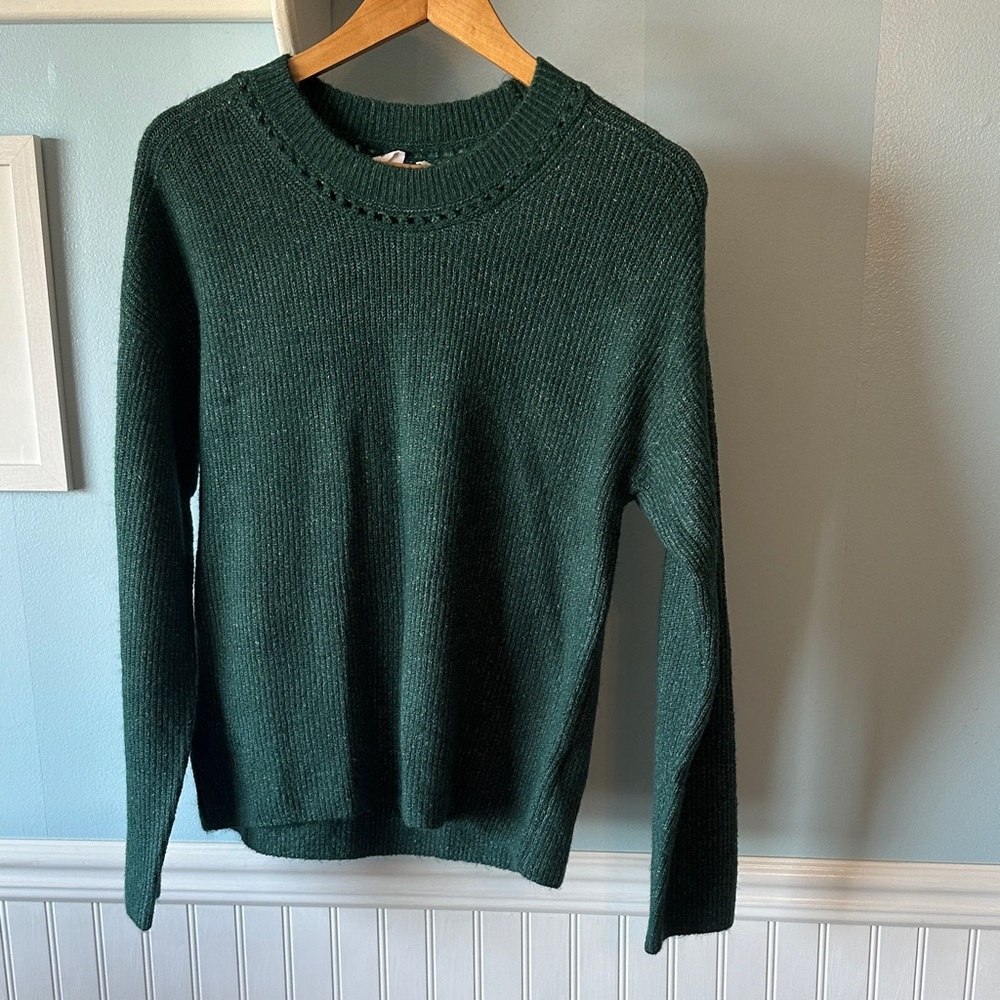 GAP Forest Green Crew Neck Sweater